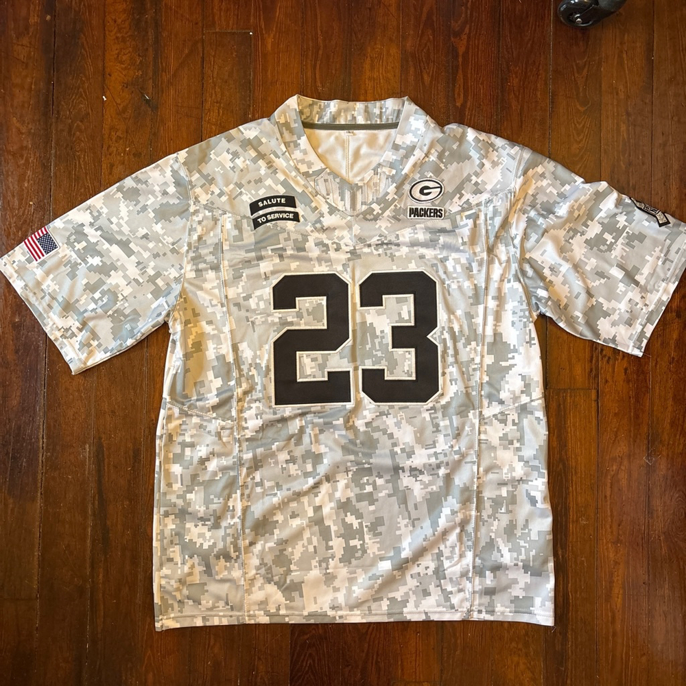 Jaire Alexander Green Bay Packers "Salute To Service" Limited Edition Jersey